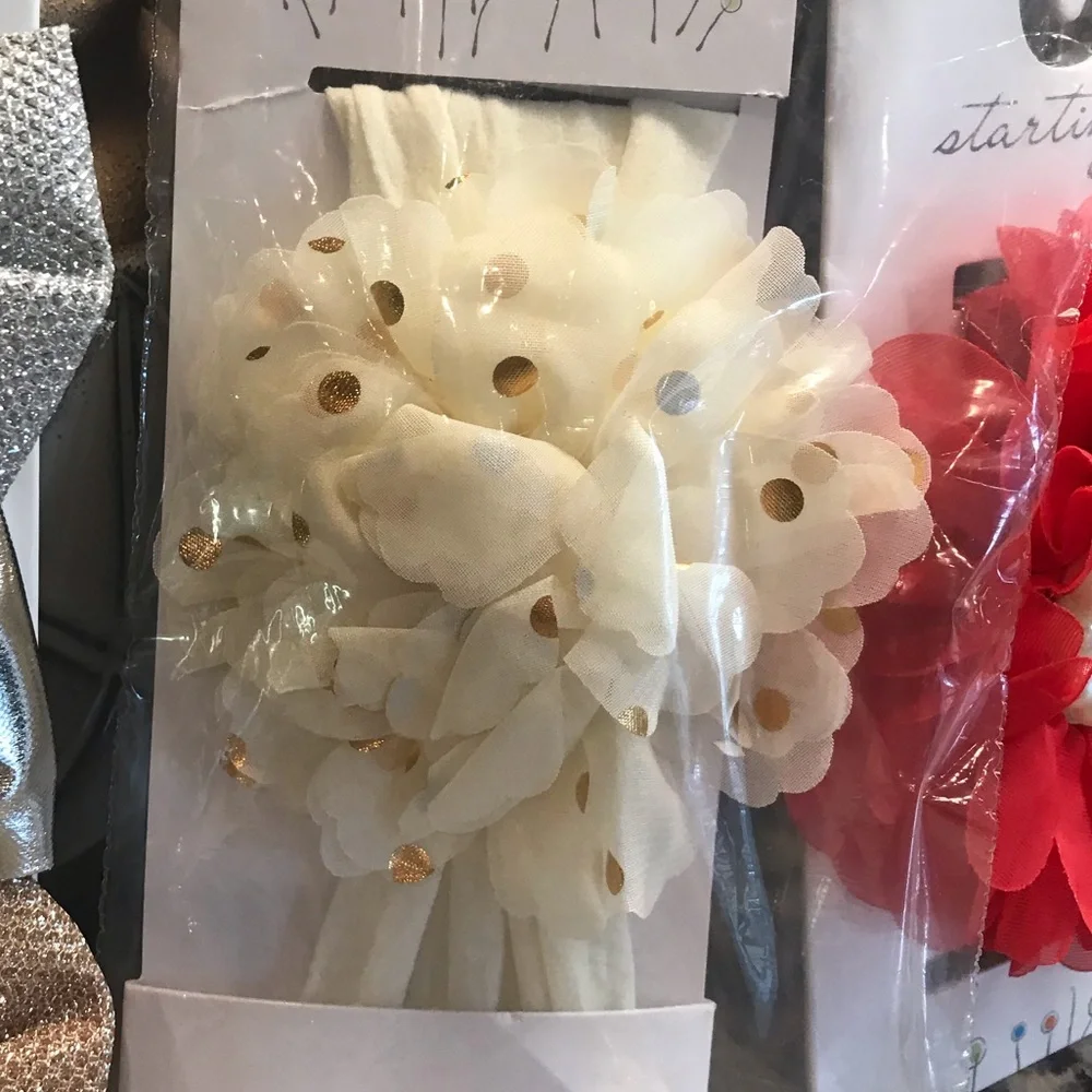 STARTING OUT MULTIPACK HAIR BOWS/HEADBANDS NEW